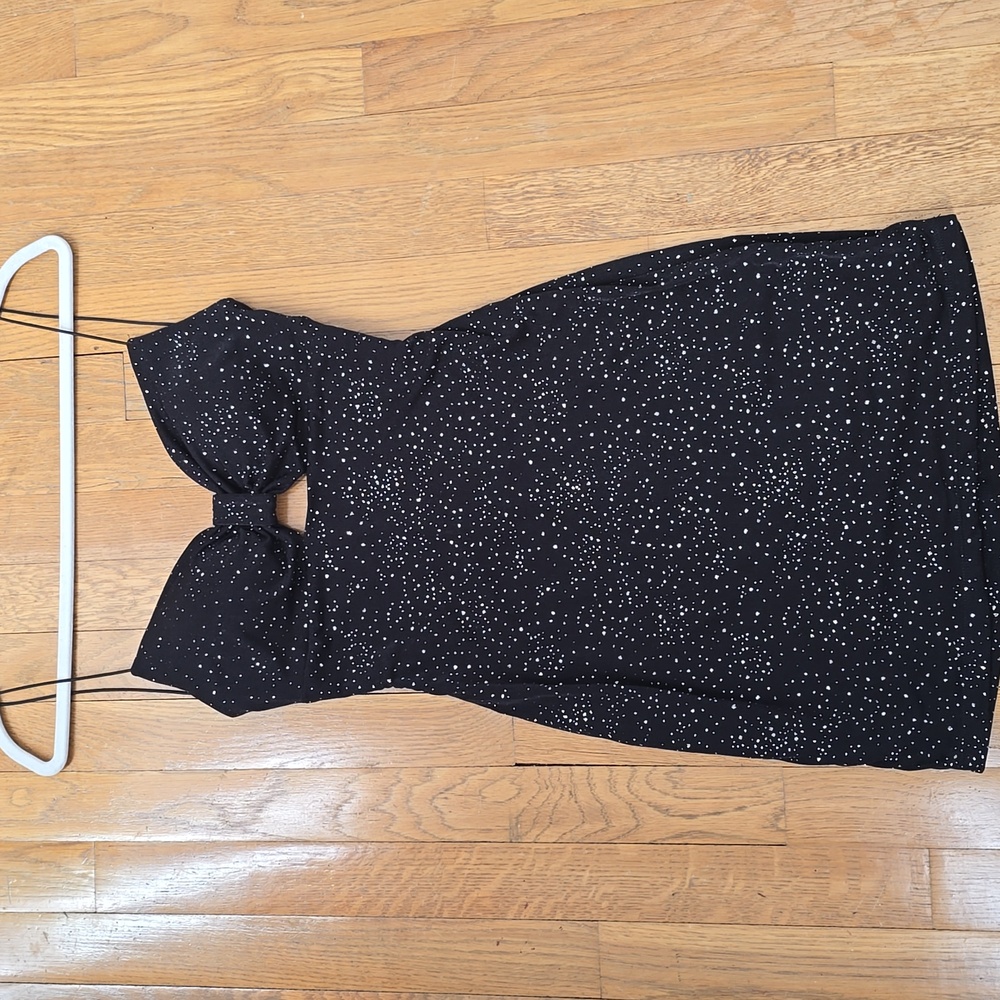 B. SMART BRAND WOMEN'S JUNIOR SIZE BLACK SPARKLY PARTY DRESS SIZE 5